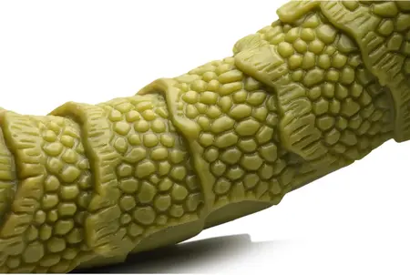 Swamp Monster силиконово фентъзи дилдо, черно, 22 см