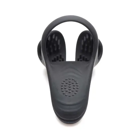 XR Brands Silicone Intimate Ring with Remote Control, Black