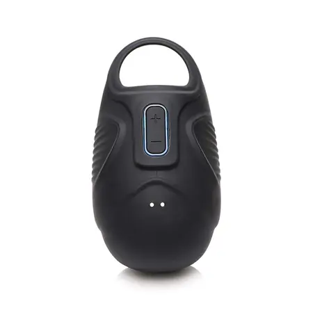 XR Brands Master Series Vibrating Silicone Intimate Ring Black USB