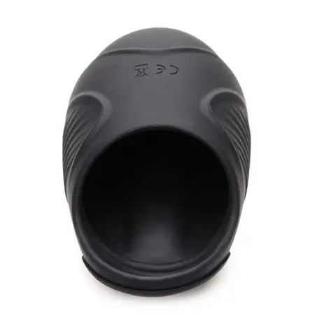 XR Brands Master Series Vibrating Silicone Intimate Ring Black USB