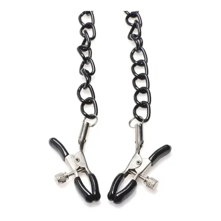 XR Brands Collared Temptress Adjustable Neoprene Collar with Chains