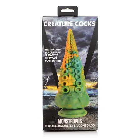 Monstropus Silicone Tentacle Model - Multicolor, Textured, Suction Base