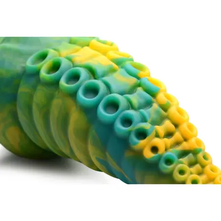 Monstropus Silicone Tentacle Model - Multicolor, Textured, Suction Base