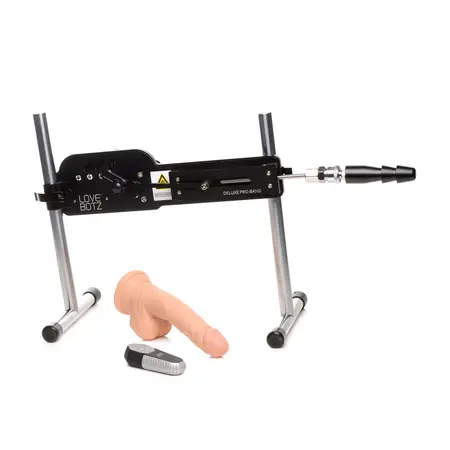 XR Brands Deluxe Pro-Bang Remote Control Intimate Machine, Adjustable Thrusting System