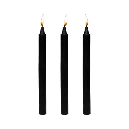 Dark Drippers Fetish Drip Candles Set of 3 - Low Melt, Unscented