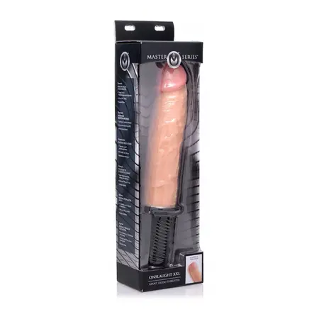 XR Brands Onslaught XXL Vibrating Thrusting Machine Black 24.8 cm