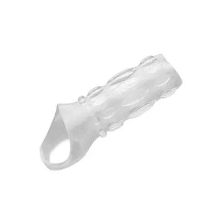 XR Brands Master Series Clear Enhancement Sleeve TPR 11.4cm