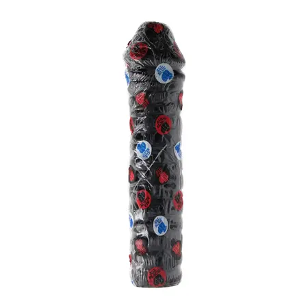 All Black 15/38 cm Model Premium Silicone Intimate Accessory Black