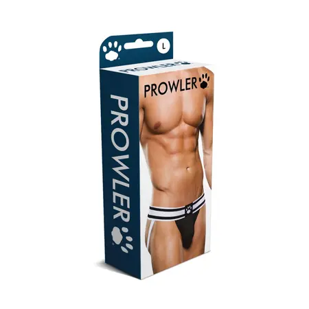 Prowler Jockstrap M Black/White - Supportive Athletic Design