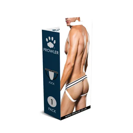 Prowler Jockstrap M Black/White - Supportive Athletic Design