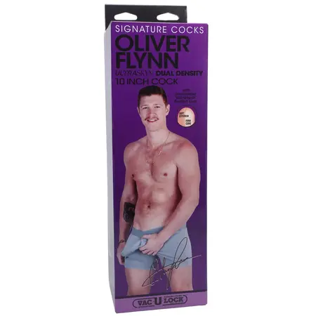 Oliver Flynn анатомично дилдо ULTRASKYN, ванилия, 25 см