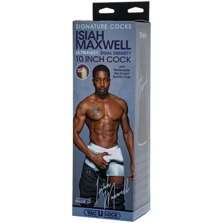 Doc Johnson Isiah Maxwell ULTRASKYN Anatomical Model 25 cm Beige