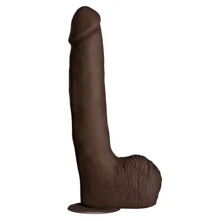 Doc Johnson Rob Piper ULTRASKYN 10'' Anatomical Model Ebony 26cm