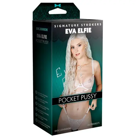 Doc Johnson Eva Elfie ULTRASKYN Intimate Sleeve Vanilla 16 cm