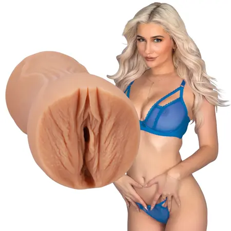 Doc Johnson Skye Blue ULTRASKYN Intimate Stroker Vanilla 17 cm