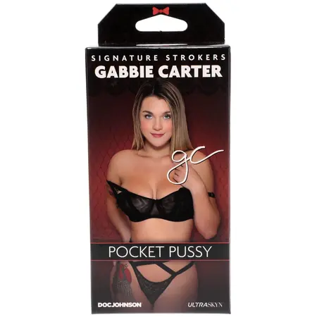 Doc Johnson Gabbie Carter ULTRASKYN Pocket Intimate Device Beige