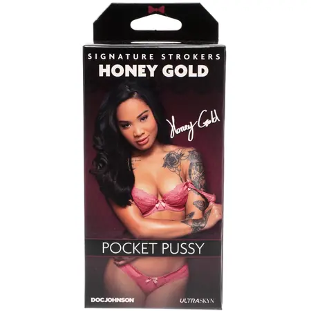 Doc Johnson Honey Gold ULTRASKYN Compact Intimate Trainer Beige
