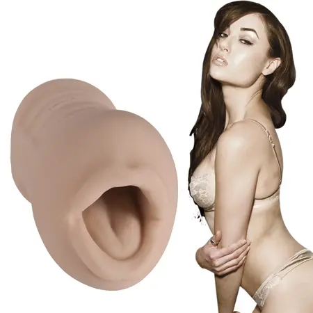 Doc Johnson Sasha Grey ULTRASKYN Oral Pocket Pal, Compact, Natural Look