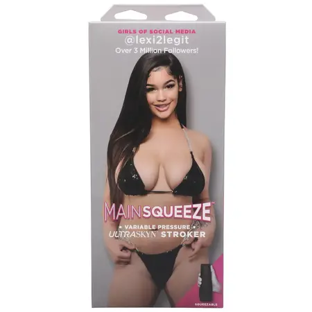Doc Johnson Main Squeeze ULTRASKYN Lexi2Legit Compact Intimate Device