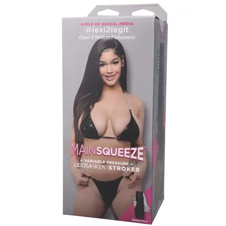 Doc Johnson Main Squeeze ULTRASKYN Lexi2Legit Compact Intimate Device