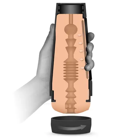 Doc Johnson Main Squeeze Vicky Vette ULTRASKYN Anatomical Stroker Case