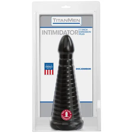 Doc Johnson TitanMen Intimidator 28 cm Black Anal Trainer Plug