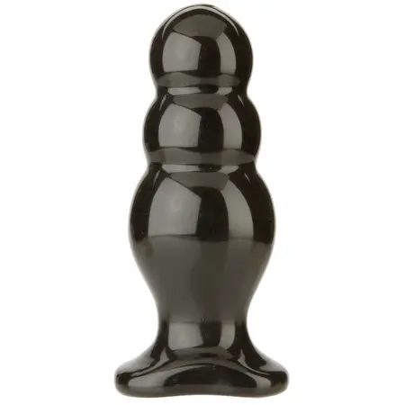 TitanMen Master Tool #4 степенуван анален разширител, черен, 16,5 см
