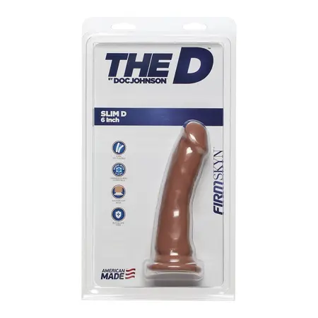 Doc Johnson Slim D FIRMSKYN Model 17 cm - Anatomically Shaped, Firm Texture