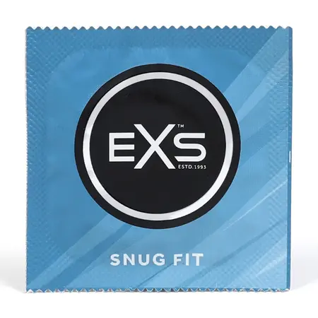 EXS Snug Fit 49mm - Secure Comfort Latex Barrier, 12-Pack