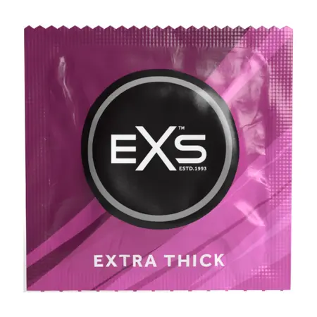 Extra Thick по-дебели латексови презервативи, 12 бр.