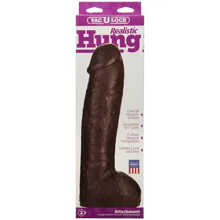 Hung анатомично дилдо ULTRASKYN, 32 см