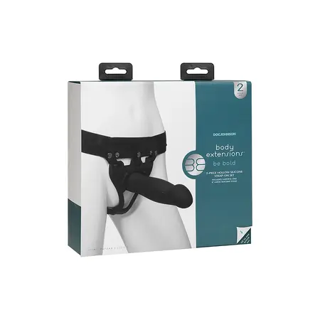 Doc Johnson Body Extensions Bold Silicone Harness with Vibrating System