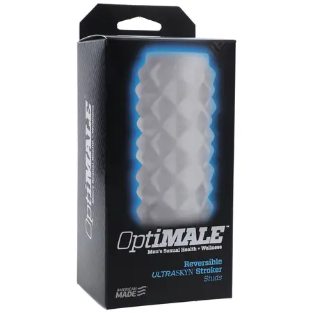 Doc Johnson Studs Reversible ULTRASKYN Dual-Texture Intimate Device 5”