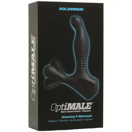 Doc Johnson OptiMALE Rimming Prostate Model, Rotating Silicone System