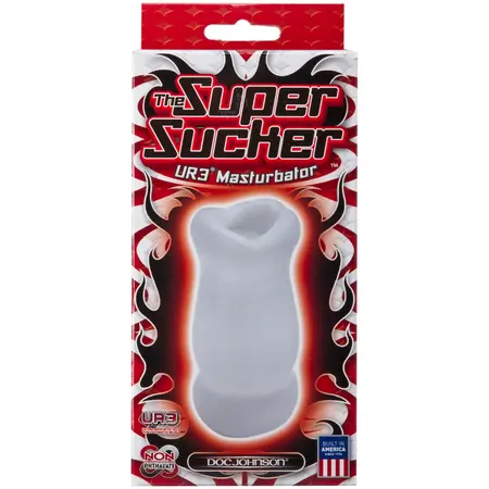 Doc Johnson Super Sucker 2.0 Vibrating Intimate Machine ULTRASKYN 18 cm