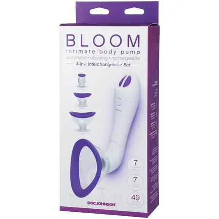 CalExotics Intimate Body Pump Women’s Set USB Rechargeable 4 Heads