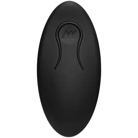 Doc Johnson A-Play Vibe Silicone Plug with Remote Control Black S