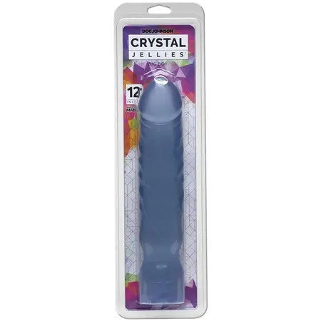 Doc Johnson Crystal Jellies Big Boy 30cm Transparent Model