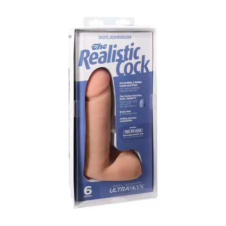 Doc Johnson ULTRASKYN 16 cm Model with Removable Suction Cup Vanilla