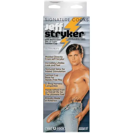 Doc Johnson Jeff Stryker Anatomical Model UR3 25 cm White