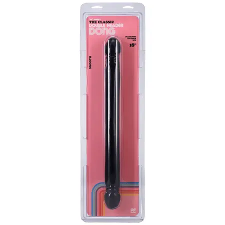 Doc Johnson Double Header Smooth Intimate Machine 45cm PVC Black