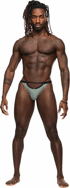 Male Power Magnificence Jock S/M Jade - Modern Waistband Intimate Apparel