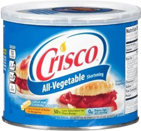 Crisco All-Vegetable Shortening 12-Pack 16oz | Multipurpose Plant-Based Fat