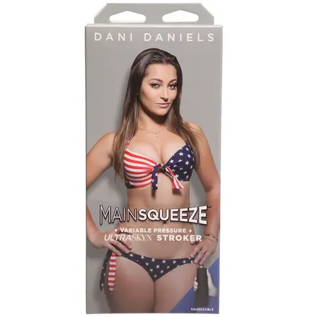 Doc Johnson Main Squeeze Dani Daniels ULTRASKYN Vanilla Intimate Device