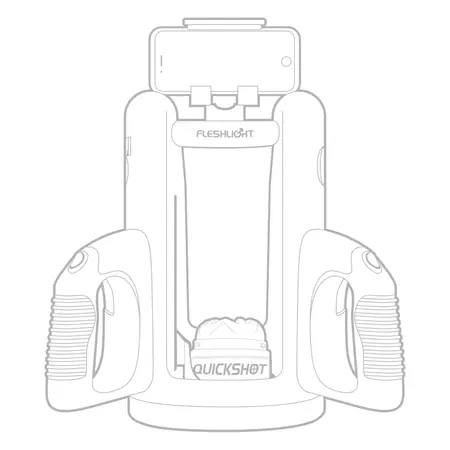 Fleshlight Quickshot Launch Black - Automated Intimate Device, 4 Modes