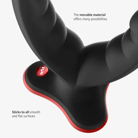 Fun Factory Ryde Black Versatile Silicone Intimate Device 12.3 cm