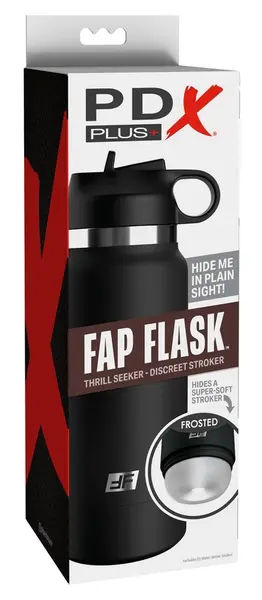 PDX FapFlask Thrill Seeker Portable Discreet Intimate Device 23.8cm