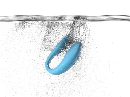 We-Vibe Sync Go Turquoise Dual Vibrator for Couples, App Control, 7.7 cm