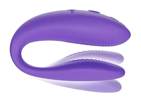 We-Vibe Sync Go Purple - Dual Wearable Vibrator, App-Controlled, Silicone