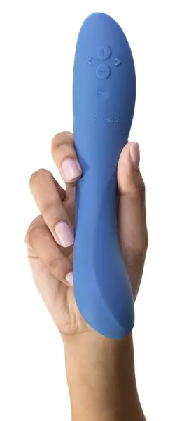 We-Vibe Rave 2 Muted Blue Dual Motor Flexible Vibrator 20.2cm